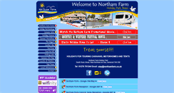 Desktop Screenshot of northamfarm.co.uk